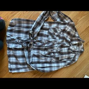 Men’s button up top